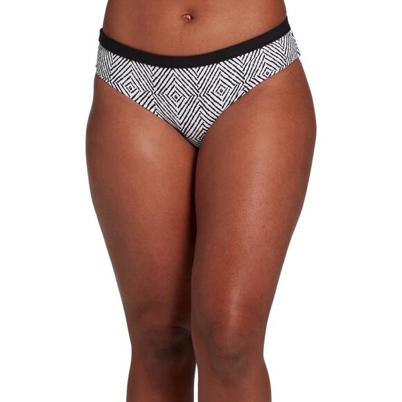 CALIA by Carrie Underwood Women's Wide Banded Printed Bikini Bottoms NEW - Picture 5 of 7